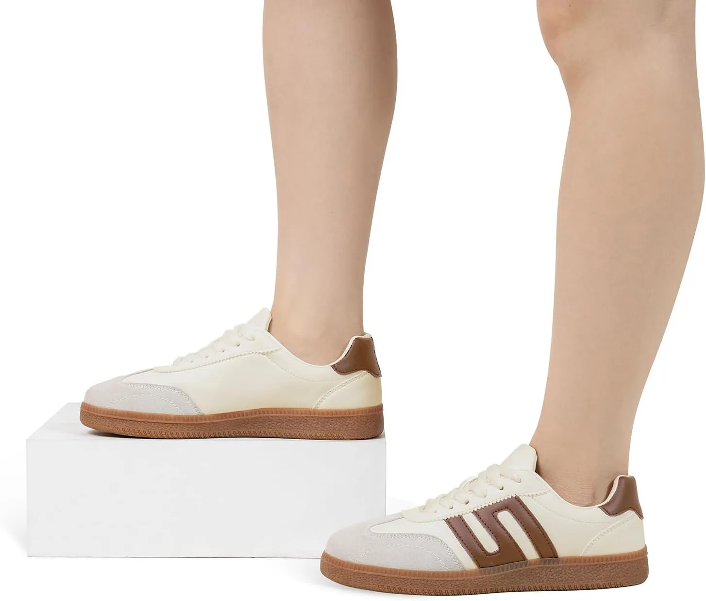 Womens Classic Fasion Tennis Sneakers Comfortable Causual Walking Shoes Women's Trendy Skate Shoes