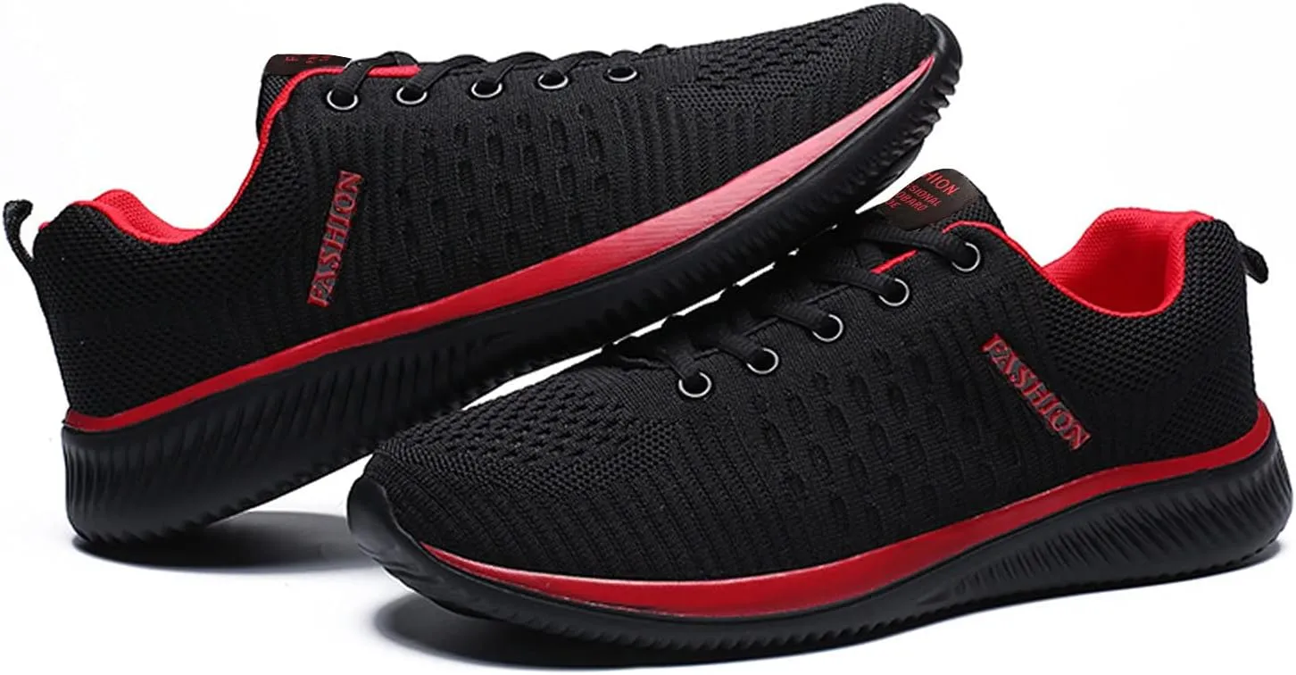 Women's Lace Up Walking Shoes Running Comfortable Tennis Mens Casual Shoes Slip On Business Casual Shoes Men's Fashion Sneakers Tennis Shoe Trainers Shoe