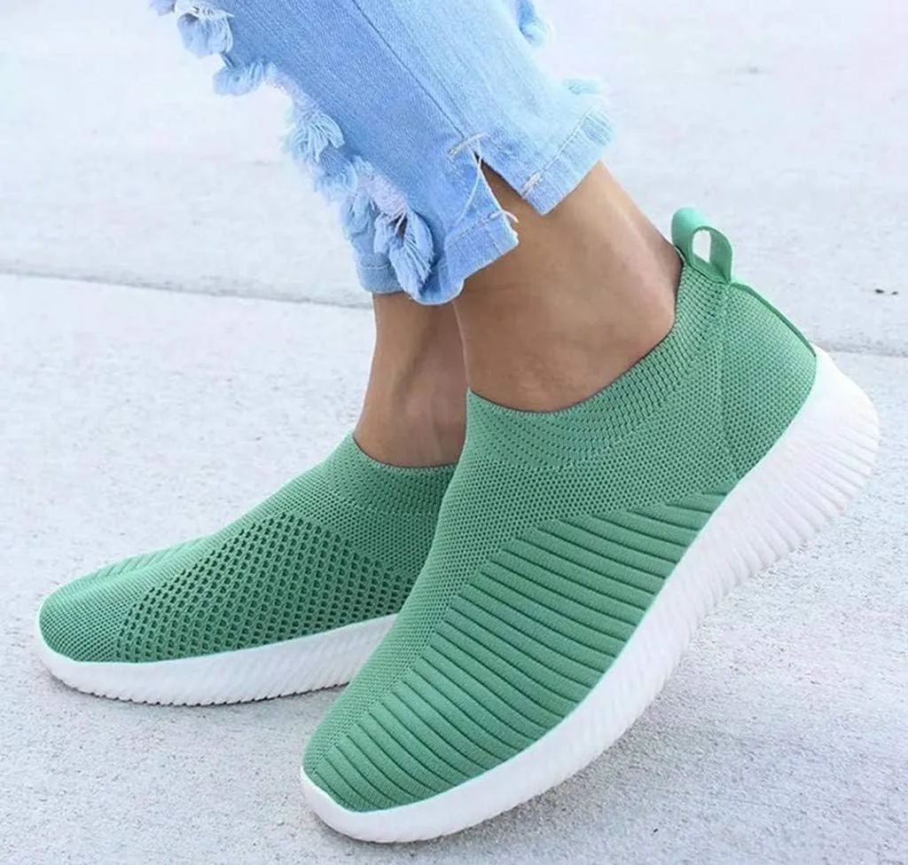 Women's Lightweight Slip On Walking Running Shoes Tennis Shoes Womens Lether Men Casual Dress Shoes Women Shoes Sneakers Steel Toe Tennis Shoe Loafers Shoe