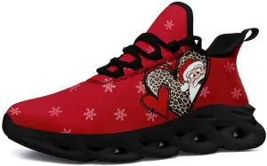 Women's Love Print Sneakers, Lightweight Breathable Casual Walking Shoes – Trendy Romantic Heart Design Athletic Sneakers