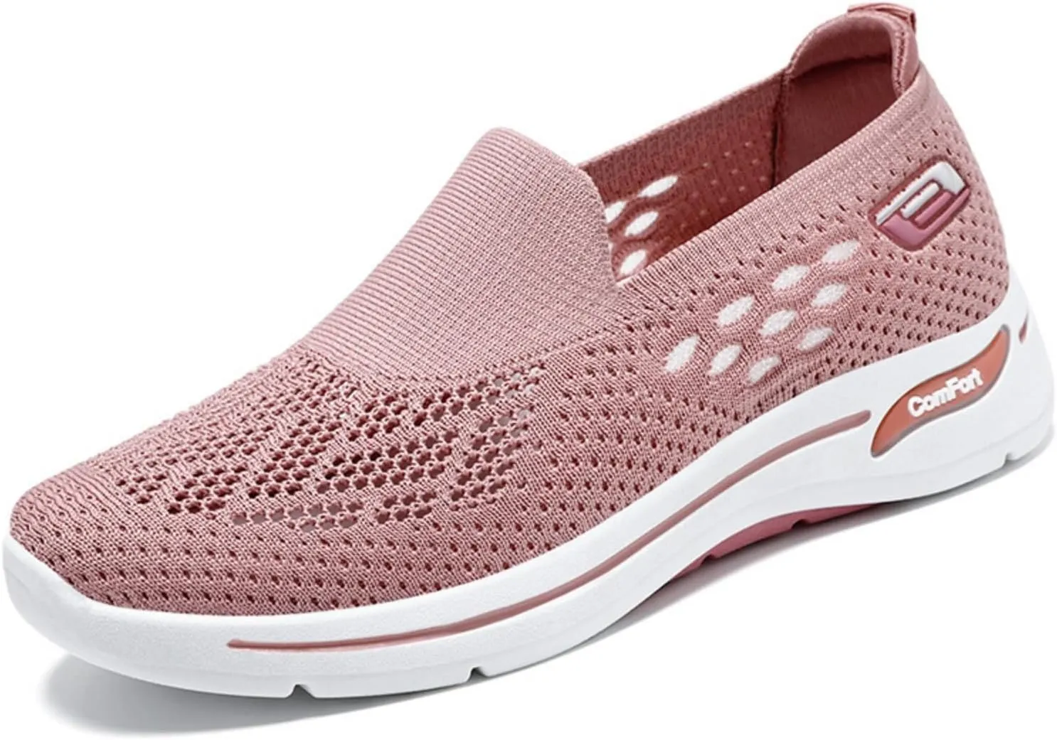 Women's Mesh Shoes Lightweight Comfortable Loafers for Women Casual Breathable Outdoor Walking Shoes Slip On Sneakers