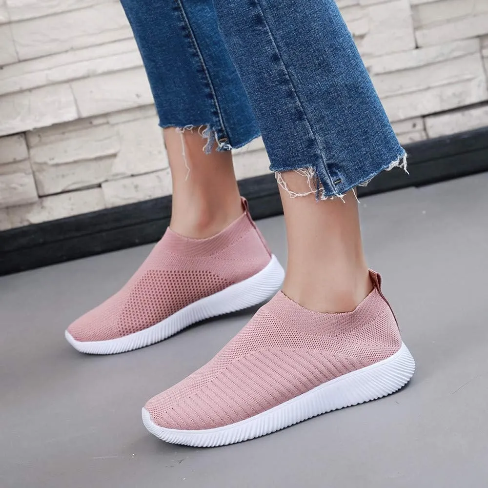 Womens Running Shoes Lightweight Tennis Shoes Non Slip Walking Shoes Women Wide Casual Slip On Shoes Casual Sneakers Waterproof Tennis Shoe Loafers Shoe