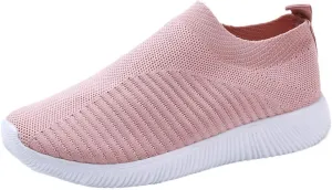 Womens Running Shoes Lightweight Tennis Shoes Non Slip Walking Shoes Women Wide Casual Slip On Shoes Casual Sneakers Waterproof Tennis Shoe Loafers Shoe