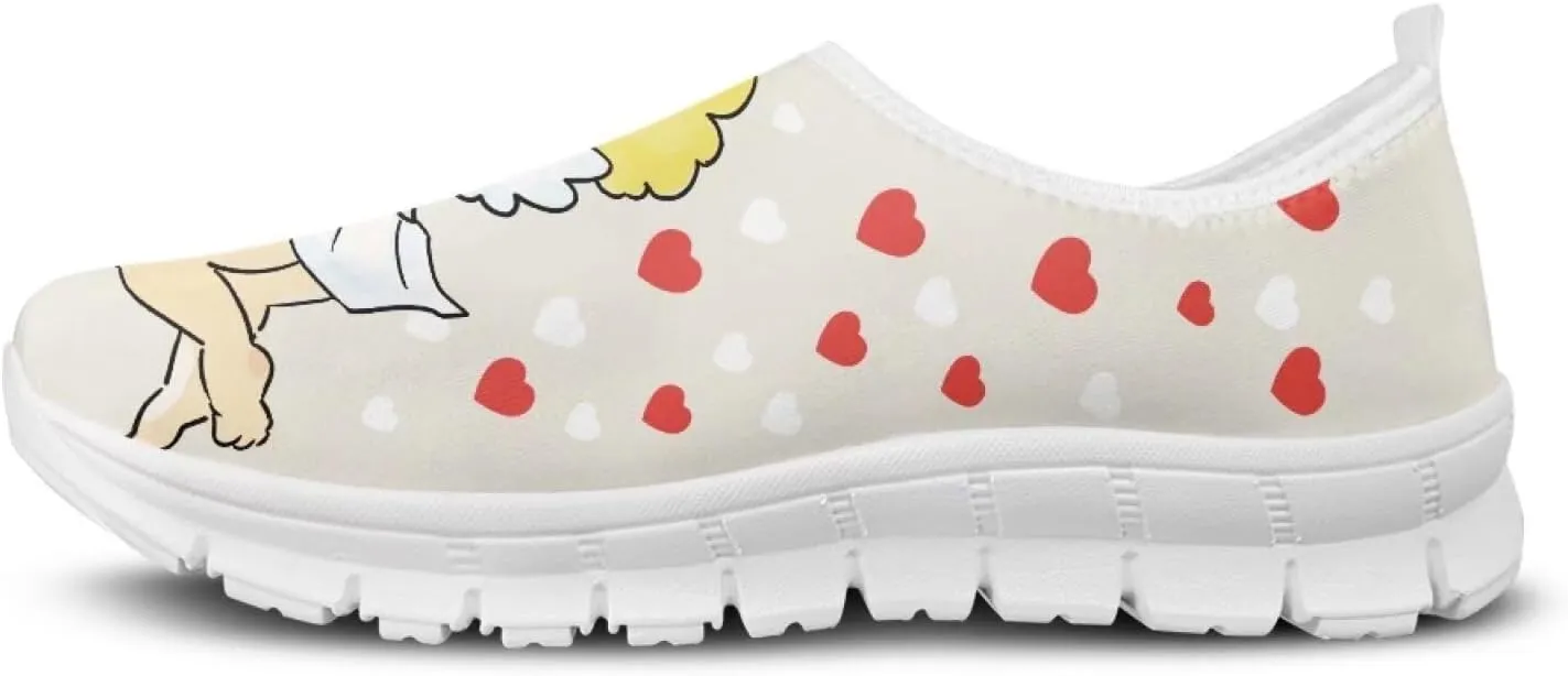 Womens Slip On Sneakers Trendy Casual Shoes for Women Non Slip Work Shoes