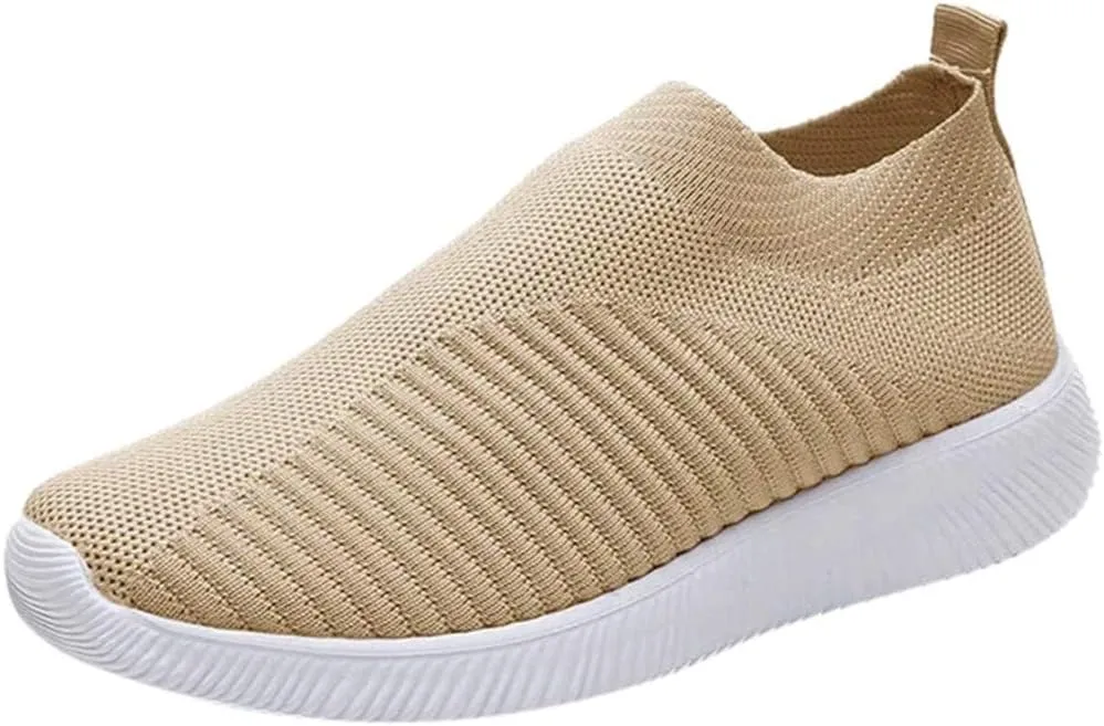 Womens Slip On Sneakers Women Walking Tennis Shoes Tennis Shoes Men Flat Feet Men's Casual Dress Shoes Slip On Sneakers White Tennis Shoe Trainers Shoe