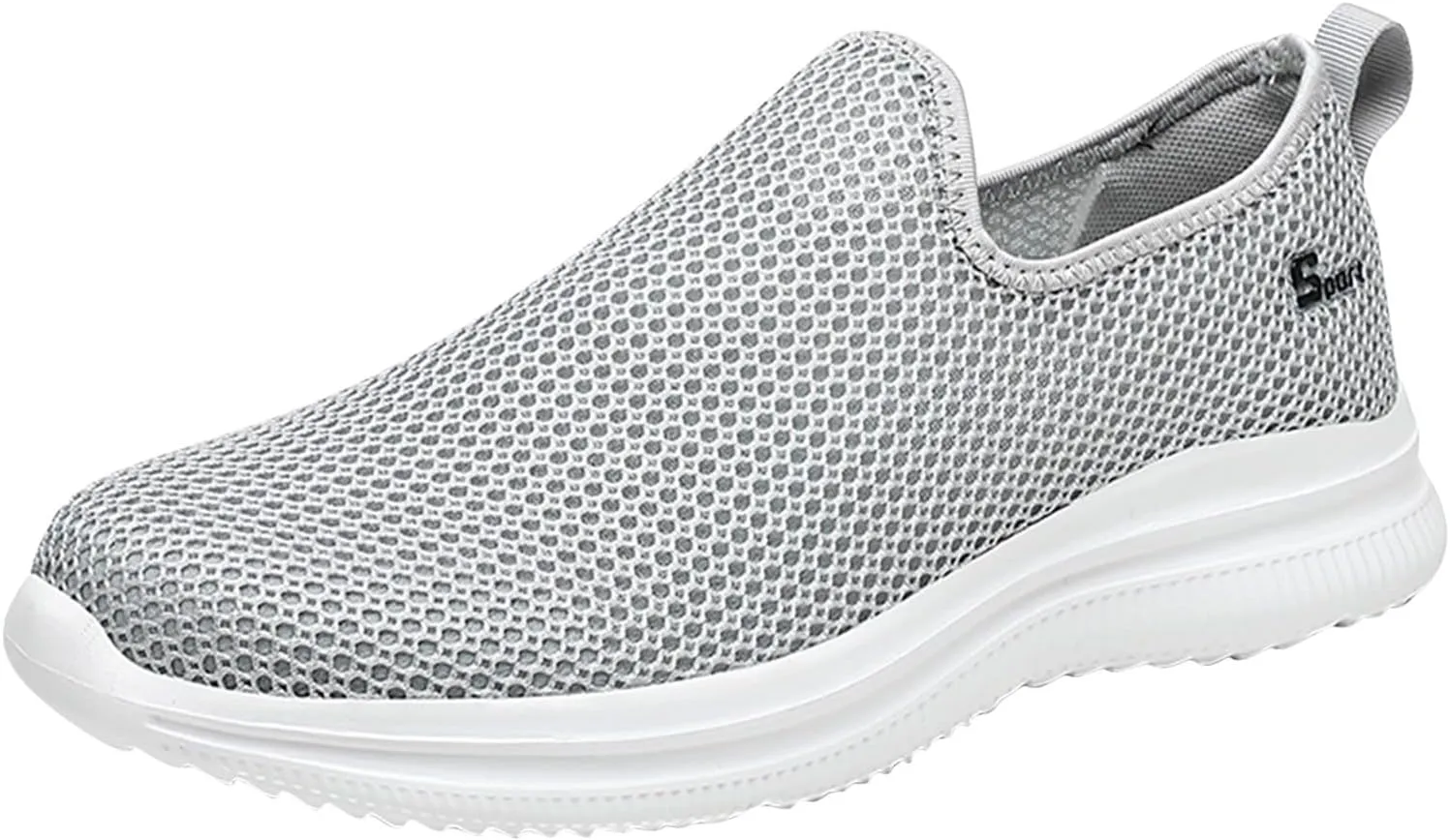 Womens Slip On Sneakers Women Walking Tennis Shoes Womens Tennis Shoes Wide Feet Ladies Shoes Casual Waterproof Sneakers White Tennis Shoe Loafers Shoe