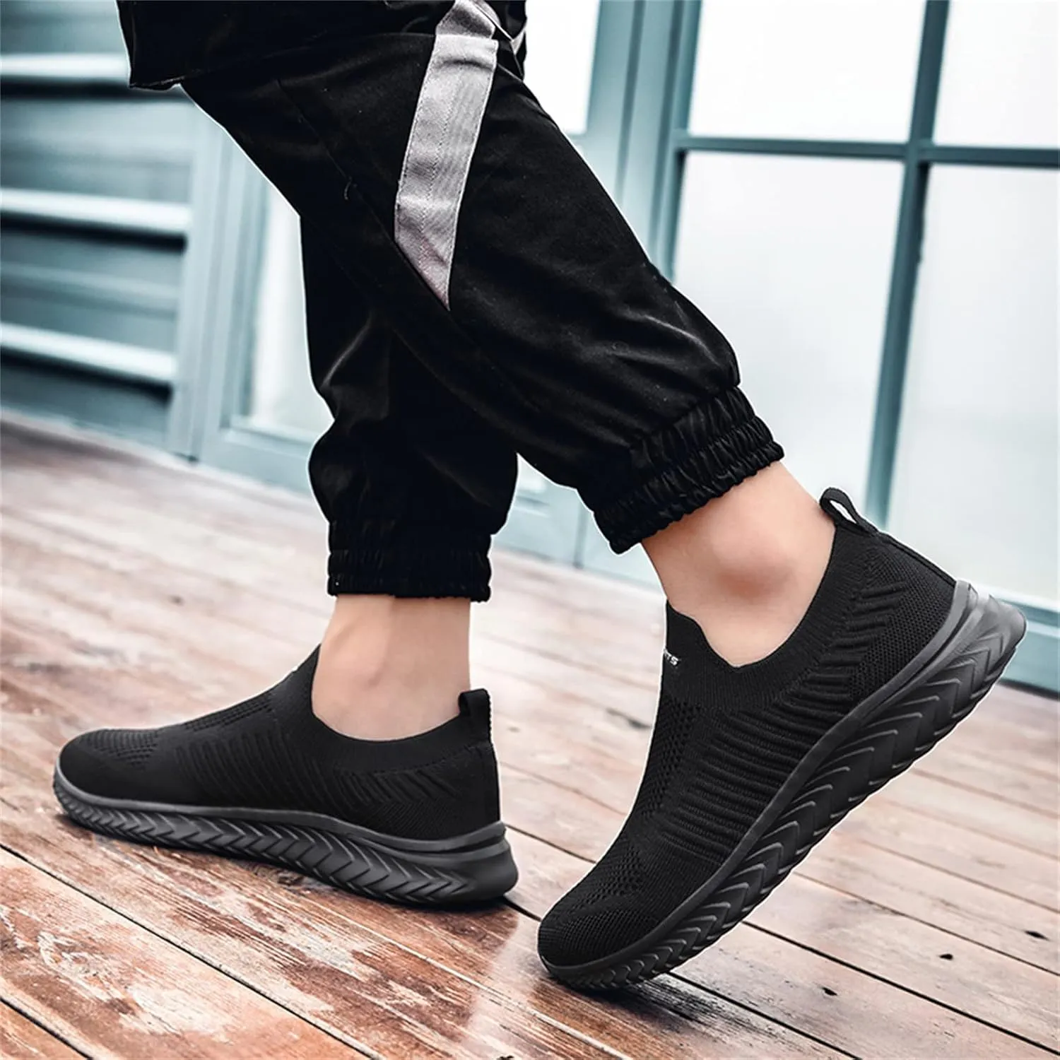 Womens Slip On Walking Shoes Non Slip Running Shoes Mens Tennis Shoes Walking Casual Shoes Trendy Men Shoes Sneakers Steel Toe Tennis Shoe Loafers Dress Shoe