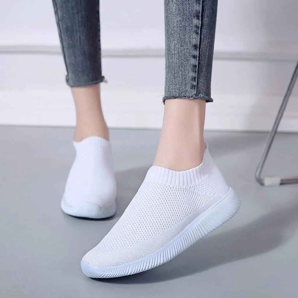 Women's Slip on Walking Shoes Tennis Lightweight Gym Womens Running Shoes Cute Shoes Casual Women Shoes Sneakers White Tennis Shoe Trainers Shoe