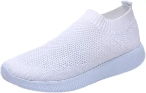 Women's Slip on Walking Shoes Tennis Lightweight Gym Womens Running Shoes Cute Shoes Casual Women Shoes Sneakers White Tennis Shoe Trainers Shoe