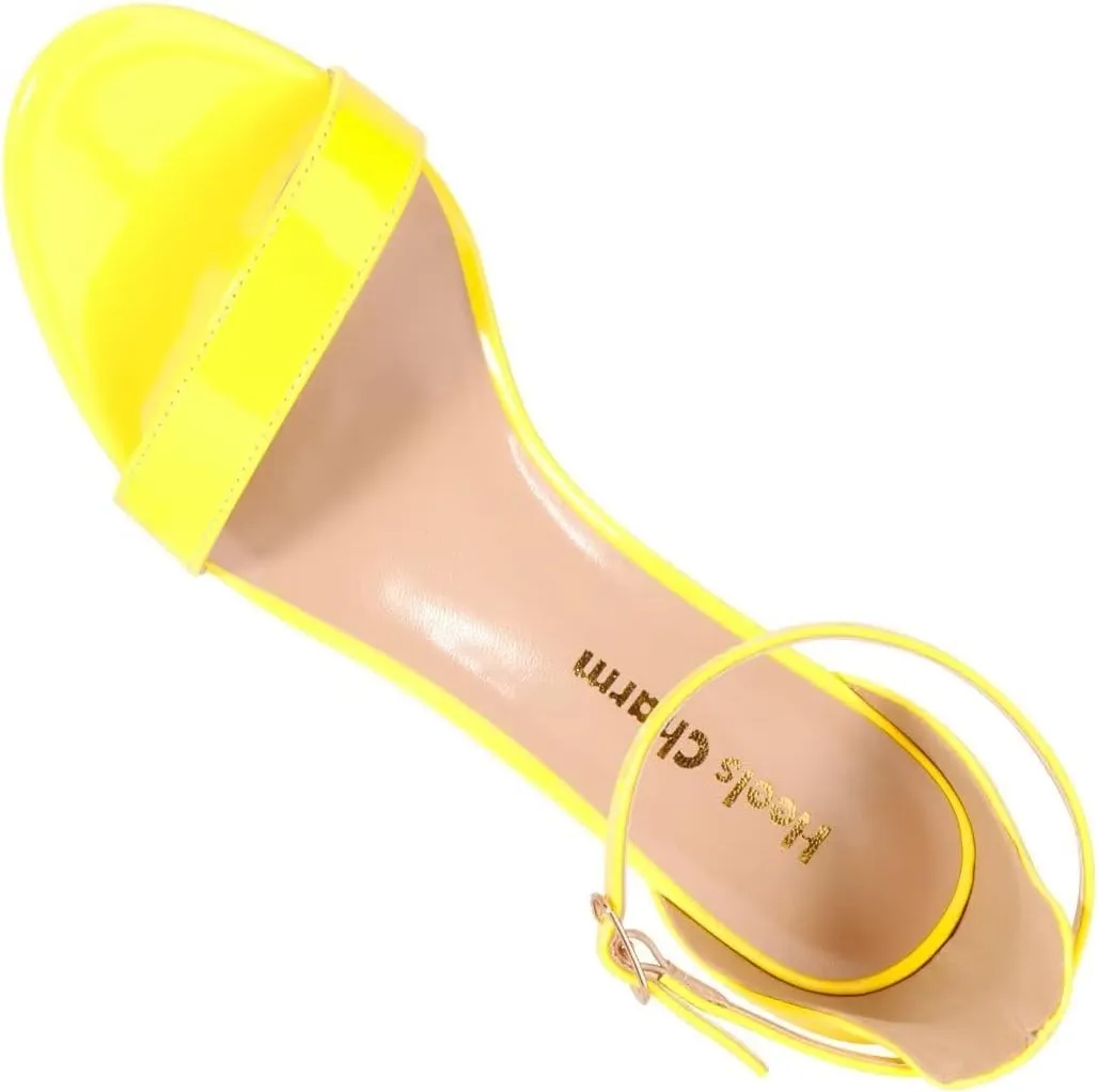 Women's Strappy Chunky Block Low Heeled Sandals 2 Inch Open Toe Ankle Strap High Heel Dress Sandals Daily Work Party Shoes
