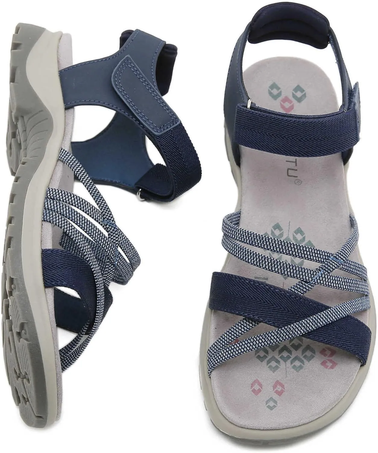 Women's summer sports sandals, large-sized casual shoes