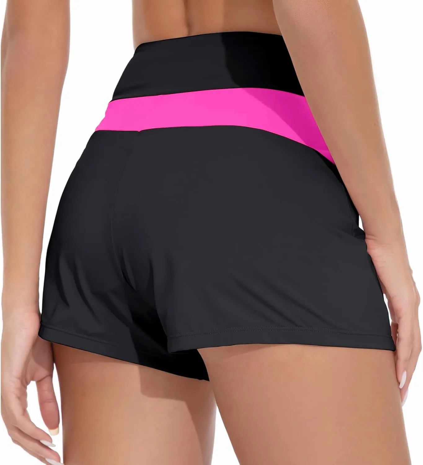 Womens Swim Shorts with Compression Swimming Shorts Summer Sports Swim Trunks Swimsuit Bottoms Womens Trunks Underwear