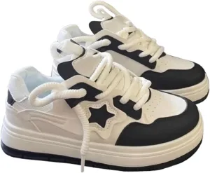 Y2K Aesthetic Chunky Platform Sneakers, Walking Sneakers, Walking Sneakers for Women