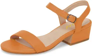 YDN Women's Open Toe Ankle Strap Chunky Block Low Heel Sandals Casual Summer Dress Shoes