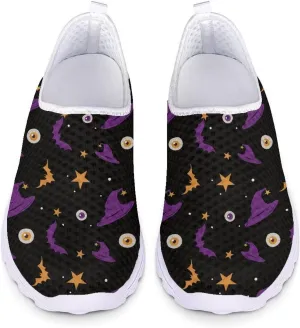 Ystardream Halloween Cosplay Shoes for Women Slip On Sneakers Lightweight Comfortable Walking Tennis